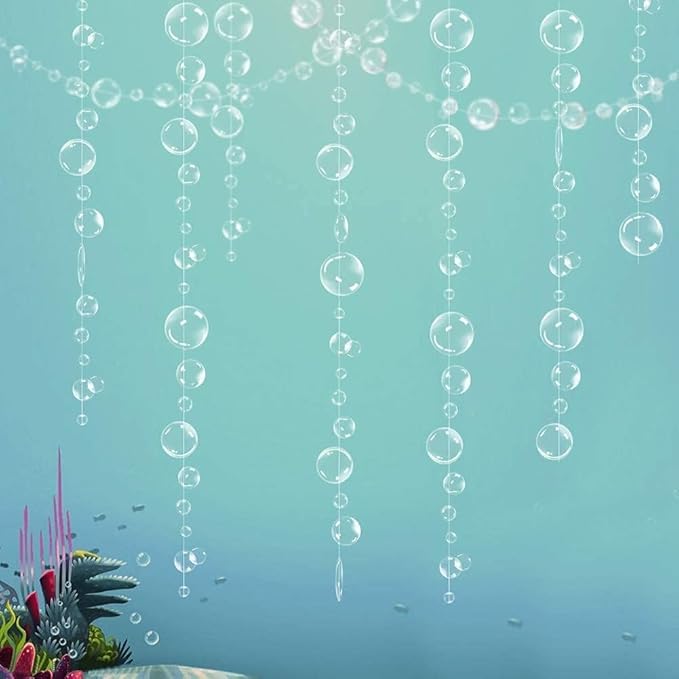 Decor365 Under The Sea Party Decorations Bubble Garland Backdrop