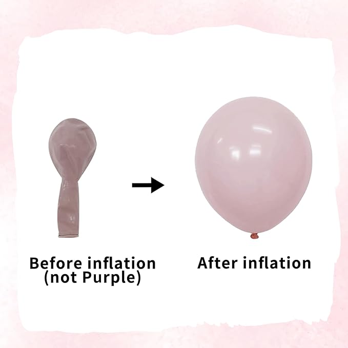 Pink and Green Neutral Balloon Arch Kit, Pink White Green Balloon