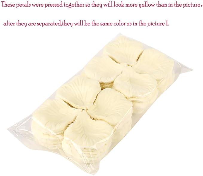 CODE FLORIST 2200 PCS Silk Flower Rose Petals for Wedding Decorations