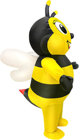 Inflatable Bee Costume Adult Funny Blow up Animal Costume Fancy Dress