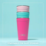 Swig Life 24oz Party Cup, Stackable Insulated Travel Coffee Tumbler