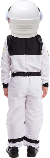 Spooktacular Creations White Astronaut Costume with Helmet, Space Suit