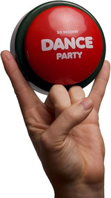 30 Second Dance Party Button with 5 Songs, Instant Fun, Gag Gift for