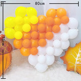 ADIDO EVA Link Balloons White 12 Inch Quick Link Latex Balloon 80 Pcs