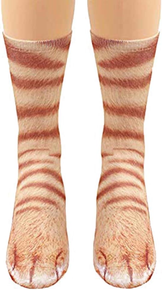 FreeNFond Funny Animal Paw Socks Gag Gifts for White Elephant Gift #3