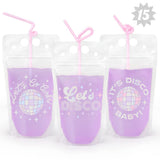 xo, Fetti Drink Pouches - 15 count | Bachelorette Party Cups, Last