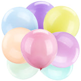 LovesTown 12 PCS Pastel Large Macaron Balloons, 36 Inch Multicolor