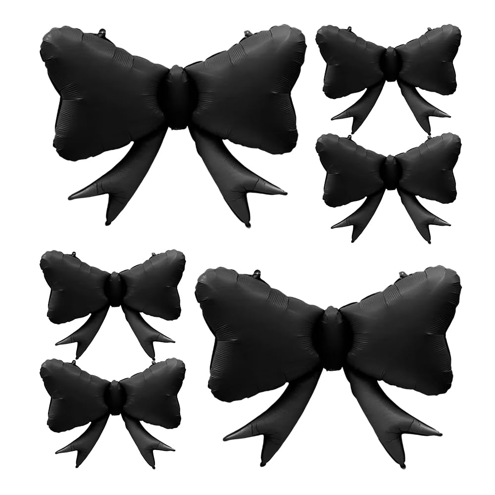 4pcs Jumbo Oversized Ribbon Balloons Coquette Bow Balloons Bow Pa Matt
