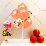 Rose Gold Balloon Stand Centerpiece Table Decorations for Birthday