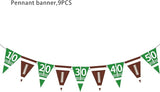 Football Party Supplies tableware Set serve 20 Guestes Football Game