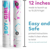 Gender Reveal Powder Smoke Bombs Cannon Poppers | 2 Blue Poppers |