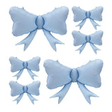4pcs Jumbo Oversized Ribbon Balloons Coquette Bow Balloons Bow Party