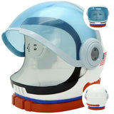 Astronaut Helmet, Space Helmet with Blue Movable Visor, Party Costume,