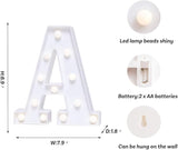 Foaky Light Up Letters,Marquee Letters,Engagement Party Decorations