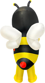Inflatable Bee Costume Adult Funny Blow up Animal Costume Fancy Dress
