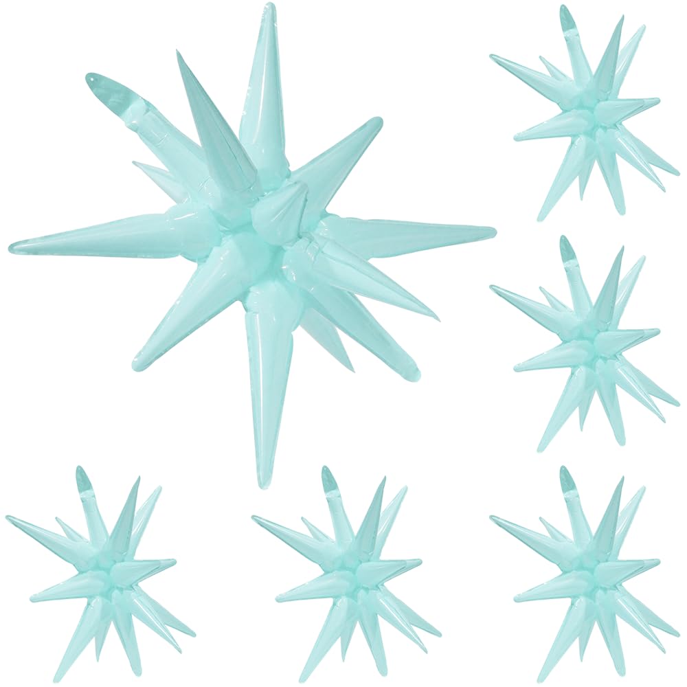 4D Metallic Explosion 14 Point Cone Balloon For Birthday Wedding Baby