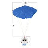 Mini Astronaut Paratroopers, 24-Pack Parachute Toys for