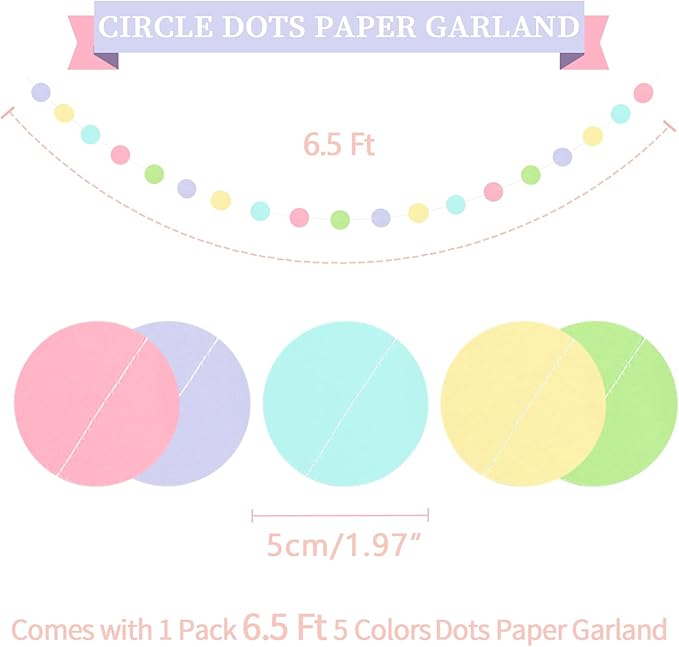 Retirement Party Decorations Kit for Women 17 Piece Elegant Pastel