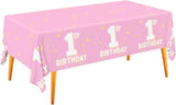 Baby Girl Party Supplies Set 1st Birthday Decorations Includes 2