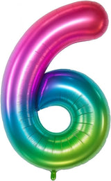 KatchOn, Giant Jelly Number 6 Balloon - 40 Inch | 6 Balloon Number, 6