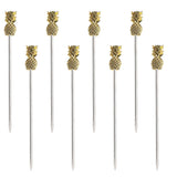 RR-RUOSHUI Pineapple Cocktail Picks Martini Picks for Appetizer