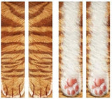 FreeNFond Funny Animal Paw Socks Gag Gifts for White Elephant Gift #3