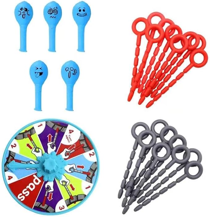 AALFA Balloon Pop Challenge – Suspenseful Party Game with Spinner, 9