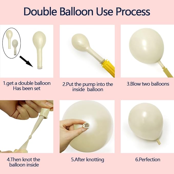 Navy Blue Pink Gold Balloon Arch Kit Double Stuffed Dark Blue Pastel