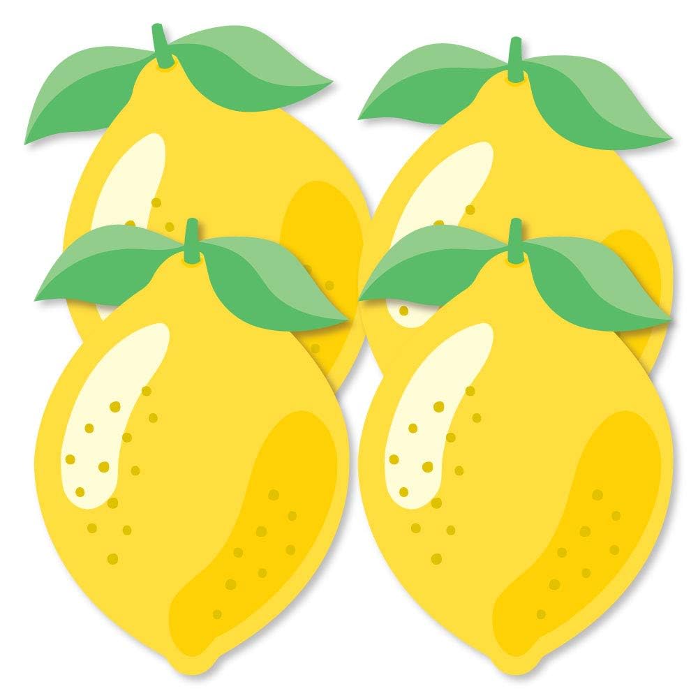Big Dot of Happiness So Fresh Decorations DIY Citrus Lemonade Party