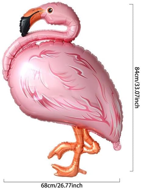 Flamingo Tropical Balloon Arch Kit for Luau & Pool Party Decorations