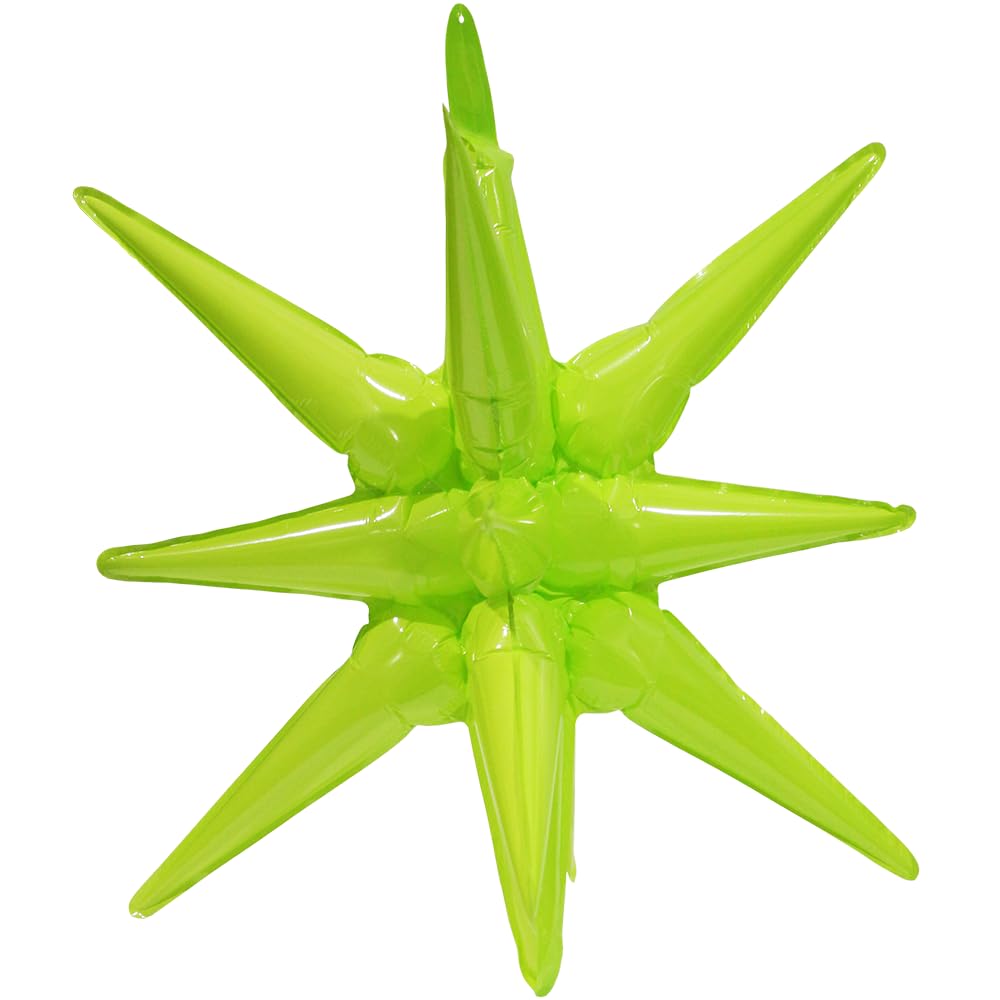 22'' 14 Point One Piece Star Cone Balloon Explosion Burst Party
