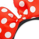 YOVECATHOU 24 Pcs Mouse Costume Deluxe Fabric Ears Headband White