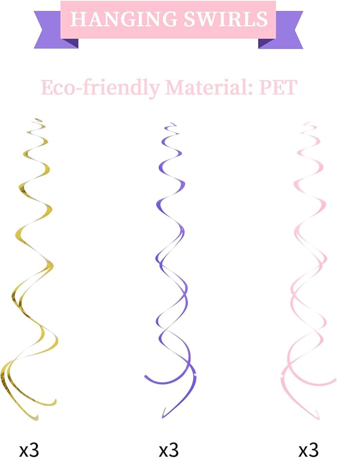Retirement Party Decorations Kit for Women 17 Piece Elegant Pastel