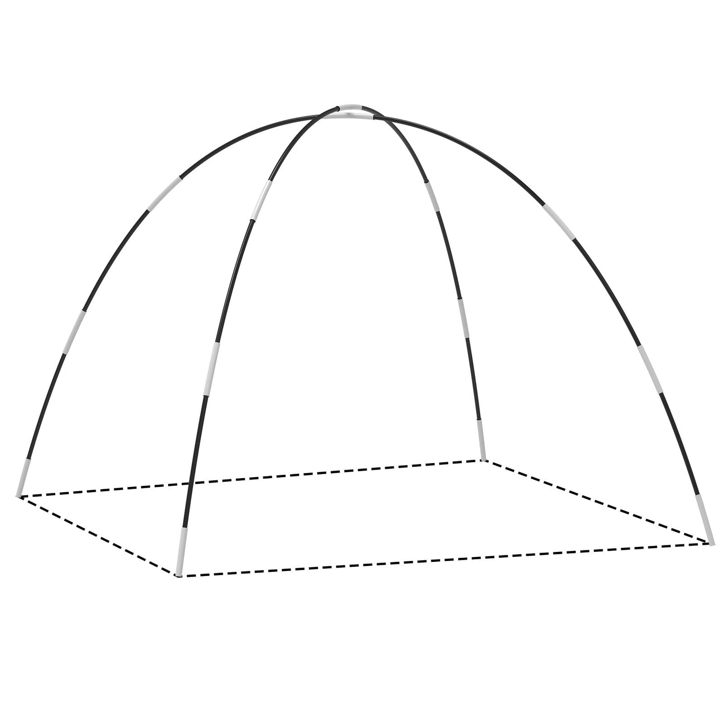 Ai-Uchoice Kids Play Tent Poles 60”*60”*44” Replacement Poles for