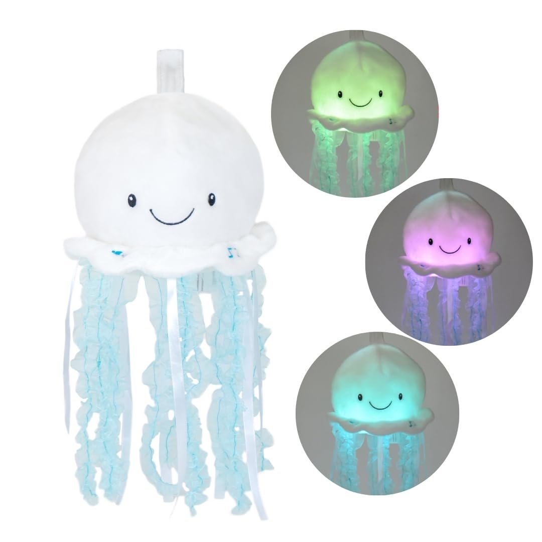 Cuddle Barn - Jellyfish Bubbles | Soft Jelly Fish Plush Toy | Hanging