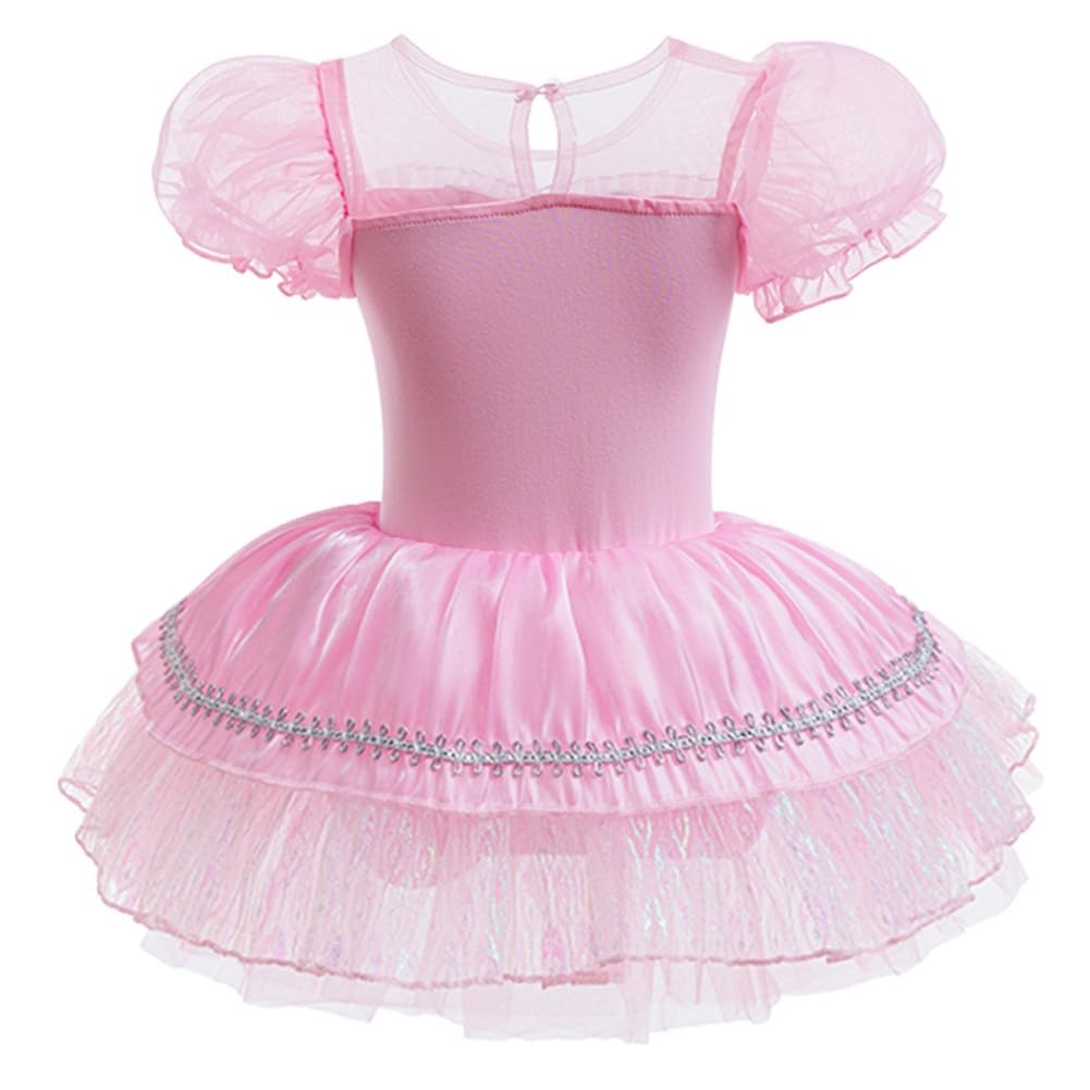 MYRISAM Elsa Princess Leotards for Baby Girls Ballet Dance Tutu