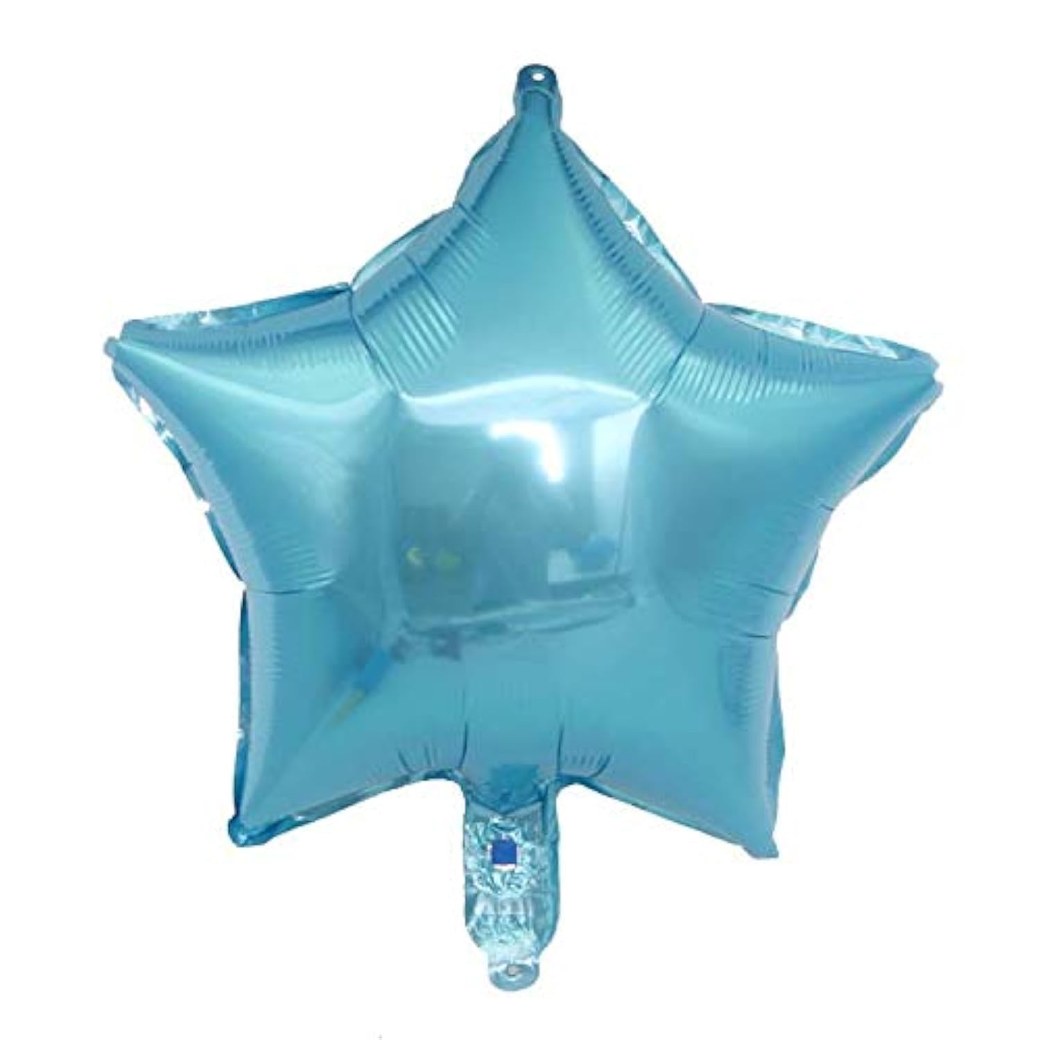 MEETINGU Light Blue Star Shape Foil Balloons 18Inch Light Blue Foil