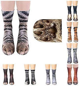FreeNFond Funny Animal Paw Socks Gag Gifts for White Elephant Gift #10