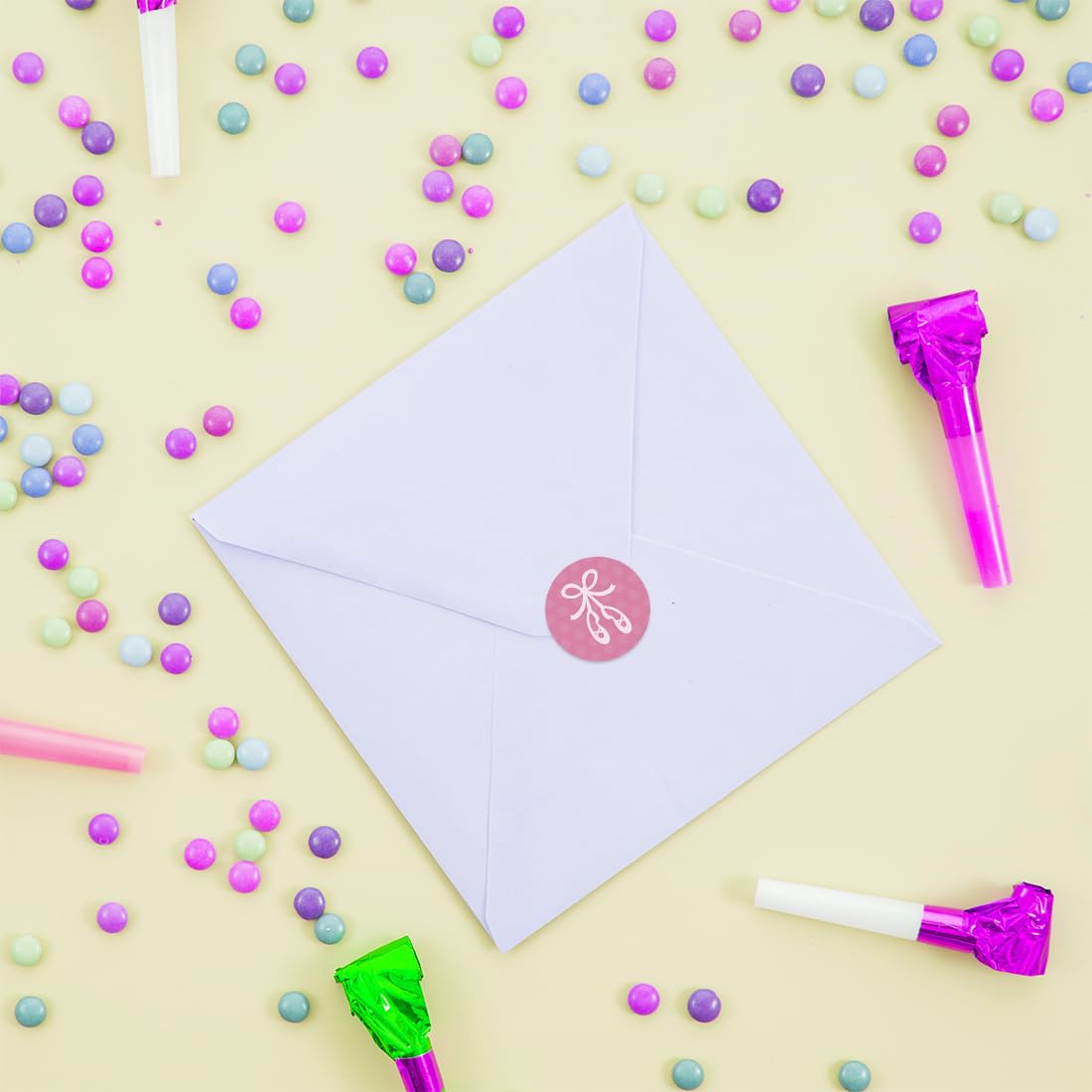 Andaz Press Chocolate Drop Labels Stickers, Birthday, Ballet,
