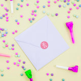 Andaz Press Chocolate Drop Labels Stickers, Birthday, Ballet,