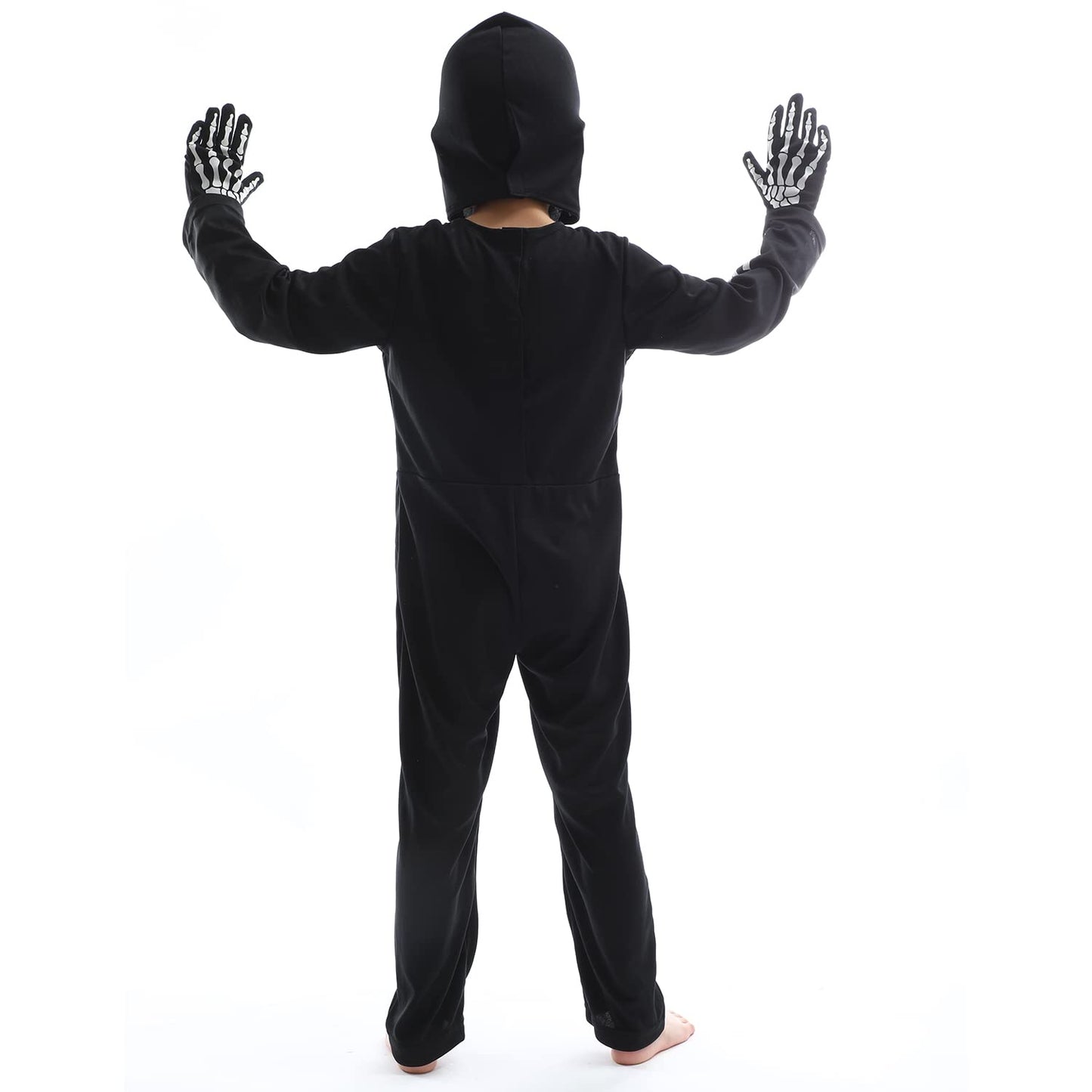 Sincere Party Glow In the Dark Skeleton White Bones Skeleton Costume