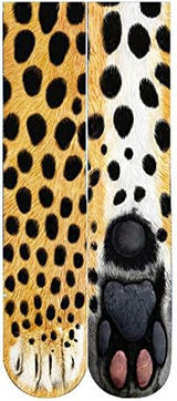 FreeNFond Funny Animal Paw Socks Gag Gifts for White Elephant Gift #4