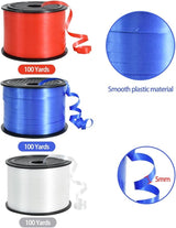 TONIFUL 300 Yards Curling Ribbon-Balloon Ribbon-Balloon String for
