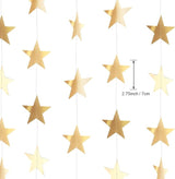 Patelai Glitter Star Garland Banner 2026 Graduation Decor 130 Feet #17