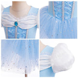 MYRISAM Cinderella Princess for Girls Ballet Dance Tutu Skirted