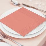 Whaline 120 Sheet Fall Rust Color Cocktail Napkin 6 Colors Gradient