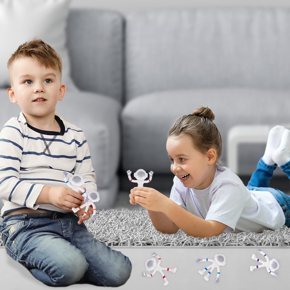 48 Piece Mini Bendable Astronaut Figurines, Astronaut