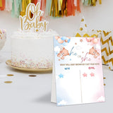 LNOKRIM Gender Reveal Party Games Bear Theme Baby Gender Reveal