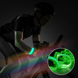 M.best 8pcs LED Light Up Bracelets Glow Flashing Wristbands Glow in