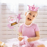 Kristin Paradise 25Pcs Ballerina Photo Booth Props with Stick, Ballet
